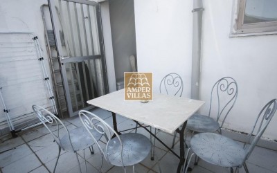 A village house in Altea la Vella on 2 floors with several terraces.